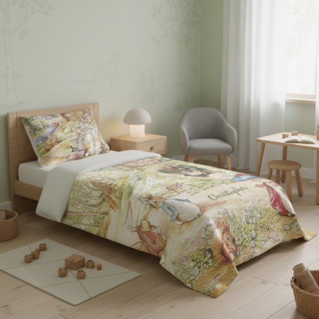 Personalized Beatrix Potter Friends Duvet Cover (Creator Uploaded)