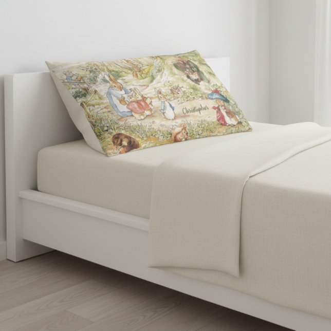 Personalized Beatrix Potter Friends Pillow Case (Creator Uploaded)