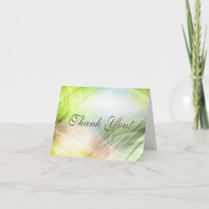 Personalized Beautiful Thank You Card