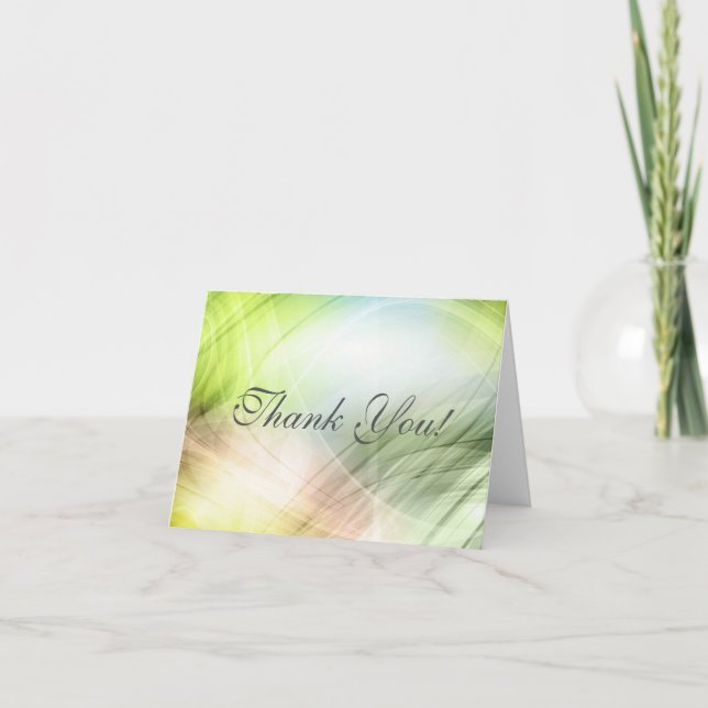 Personalized Beautiful Thank You Card (Front)