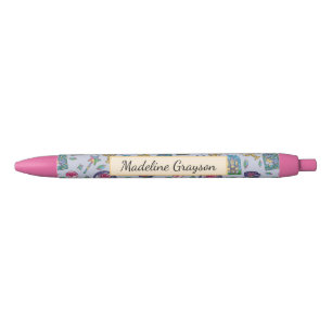 Personalized Beauty and the Beast Book Girl Pen