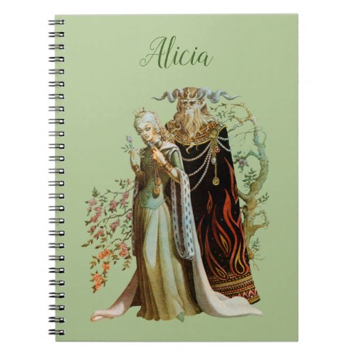 Personalized Beauty and the Beast  Notebook