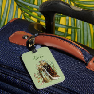 Personalized Beauty and the  Luggage Tag