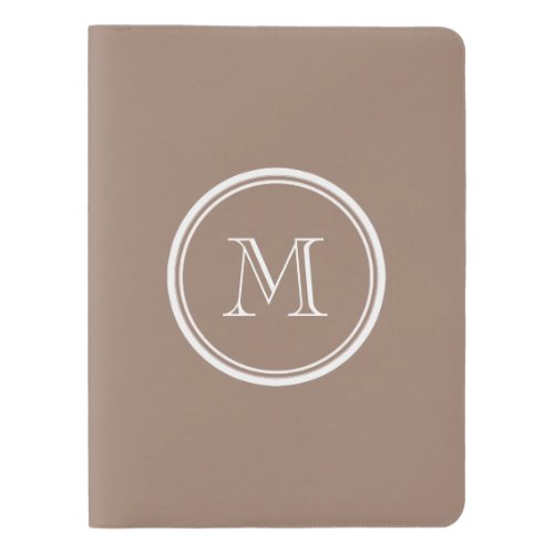 Personalized Beaver Brown High End Colored Extra Large Moleskine Notebook