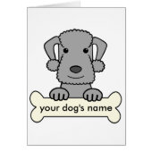 Personalized Bedlington Terrier (Front)