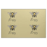 Personalized Bee Print Fabric