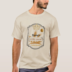 Personalized Beer Glass Cup T-Shirt