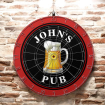 Personalized Beer Pub Dart Board