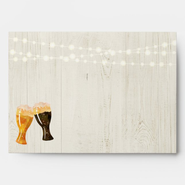 Personalized Beer Toast Brewery Envelope (Front)