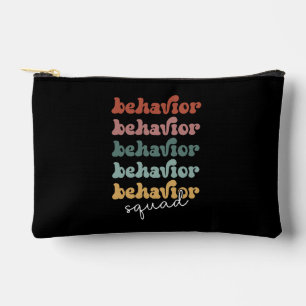 Personalized Behavior Squad Behavioral Therapist Accessory Pouch