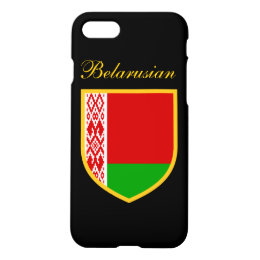 Personalized Belarus Flag iPhone 8/7 Case
