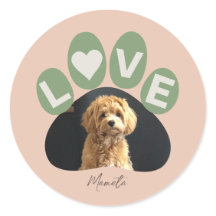 Personalized Beloved Fur Baby Paw