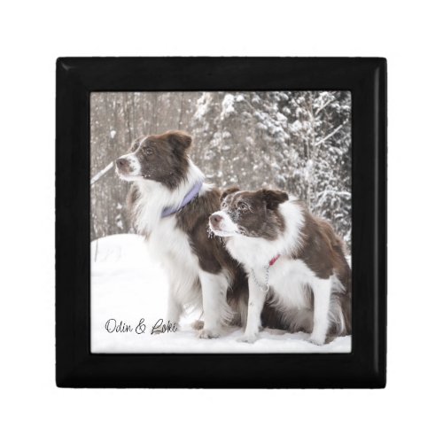 Personalized Beloved Pet Dogs Keepsake Gift Box