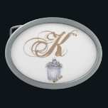 Personalized Belt Buckle Summer Country Wedding Ru<br><div class="desc">Personalized Belt Buckle</div>