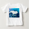 Personalized Beluga Whale and Blue Hearts Arctic