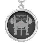 Personalized Bench Press Weightlifting Necklace at Zazzle