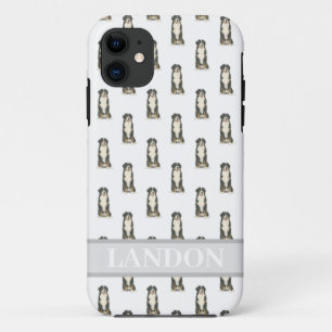 Personalized Bernese Mountain Dog  iPhone 11 Case