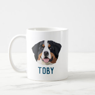 Personalized Bernese Mountain Dog  Coffee Mug