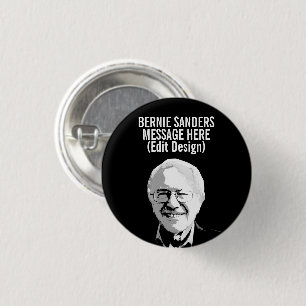 Personalized Bernie Sanders Button