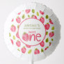 Personalized Berry First Birthday Balloon