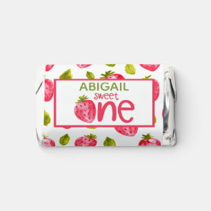 Personalized Berry First Birthday Hershey's Miniatures