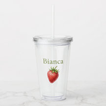 Personalized Berry Sweet Drink Ware