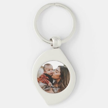 Personalized Best Auntie Ever Custom Photo  Keychain by blossomchicdesigns at Zazzle
