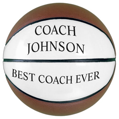 Personalized Best Coach Ever Basketball