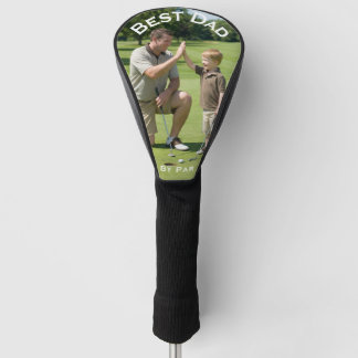 Personalized Best Dad By Par Fathers Day Golf Head Cover