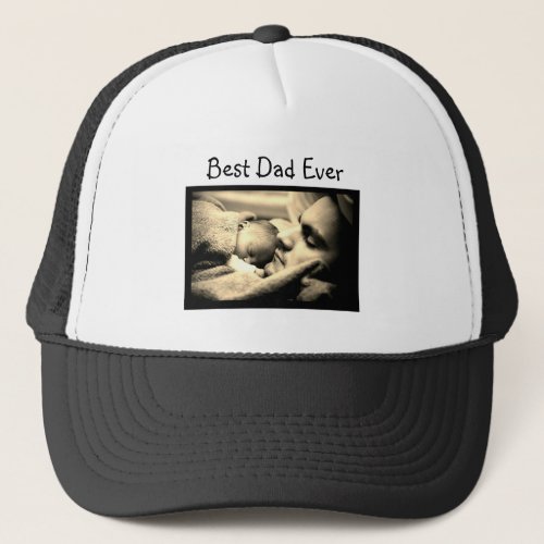 Personalized Best Dad Ever Baseball Cap