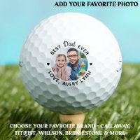 Personalized Best DAD Ever Custom Photo Titleist