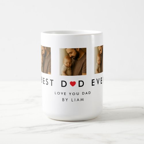 Personalized Best Dad ever Mug