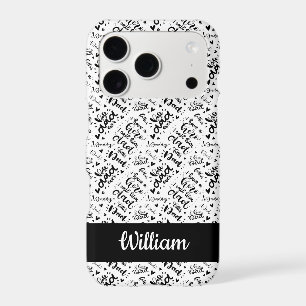 Personalized Best Dad Ever Word Art Father's Day iPhone 17 Pro Case