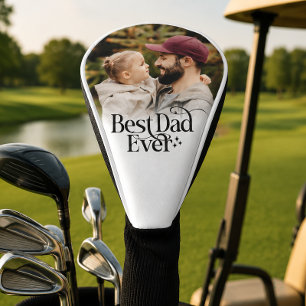 Personalized Best Dad Keepsake Golf Head Cover