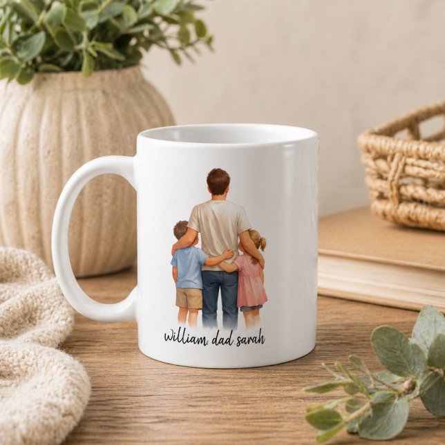 Personalized Best Daddy Ever | Custom Father’s Day Coffee Mug (Personalized Best Daddy Ever | Custom Father’s Day Coffee Mug)