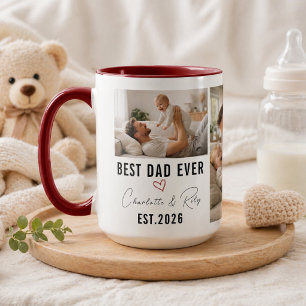 Personalized BEST DADDY Photo Custom Father’s Day Mug