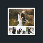 Personalized Best Day Ever 4 Photo Collage Canvas Print<br><div class="desc">Modern and elegant design printed Personalized Best Day Ever 4 Photo Collage Canvas Print that can be customized with your text. Check out the Graphic Art Design store for other products that match this design!</div>