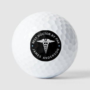 Personalized "Best Doctor by Par" Golf Balls