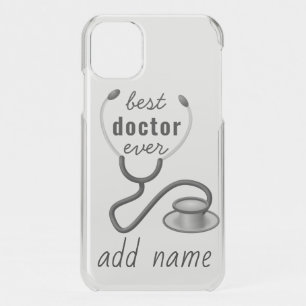 Personalized Best Doctor Ever Thank You Physician iPhone 11 Case