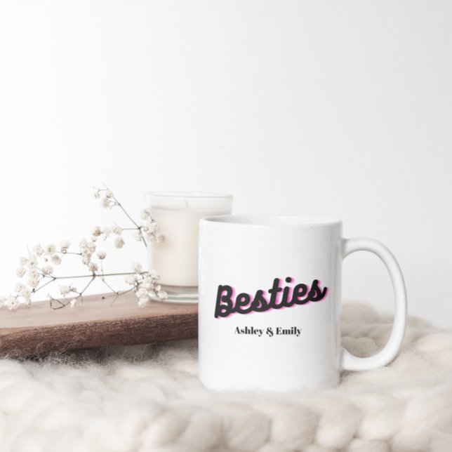 Personalized Best Friend Bestie Coffee Mug (Creator Uploaded)