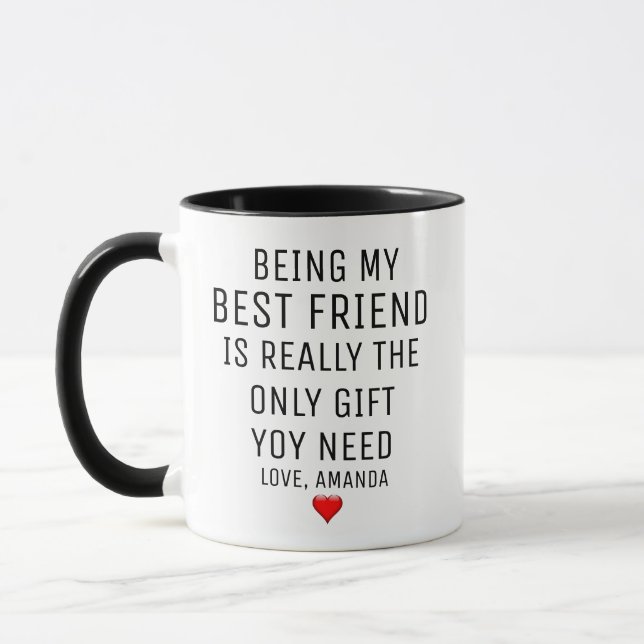 Personalized Best Friend Gift Mug (Left)