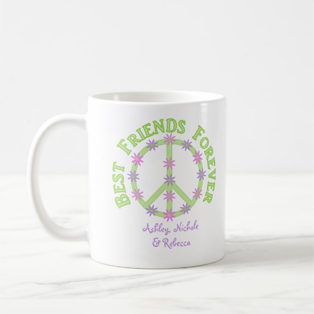 Personalized Best Friends Forever Mug (Left)