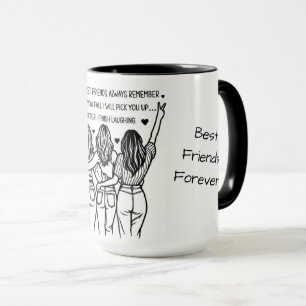 Personalized Best Friends Forever Mug