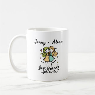 Personalized Best Friends Forever Mug – BFF Gift