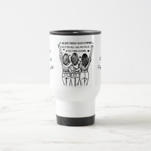 Personalized Best Friends Forever Travel Mug