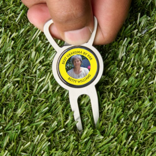 Personalized Best Grandma by Par Divot Tool