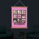 Personalized Best Grandma Ever 8 Photo Collage Hanging Tapestry<br><div class="desc">Personalized Best Grandma Ever 8 Photo Collage. Customize this mothers day gift for Grandma with 8 photos and abbreviation like BME for Best Mom Ever, </div>