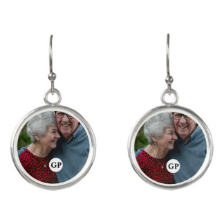 Personalized Best Grandma Gift Earrings