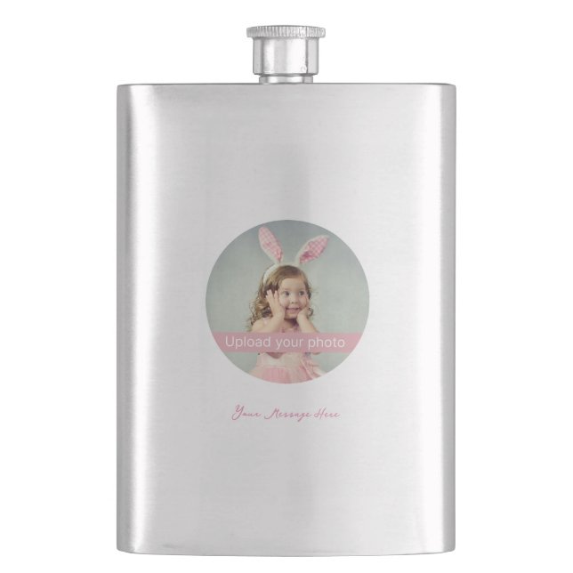 Personalized Best Lunar new year Rabbit gifts 2023 Flask (Front)
