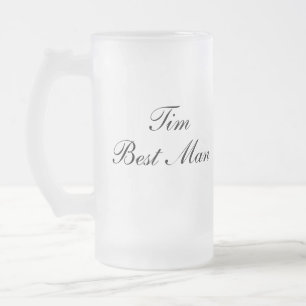 Personalized Best Man Mug